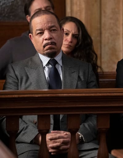 Fin Watches The Case - Law & Order: SVU Season 23 Episode 16