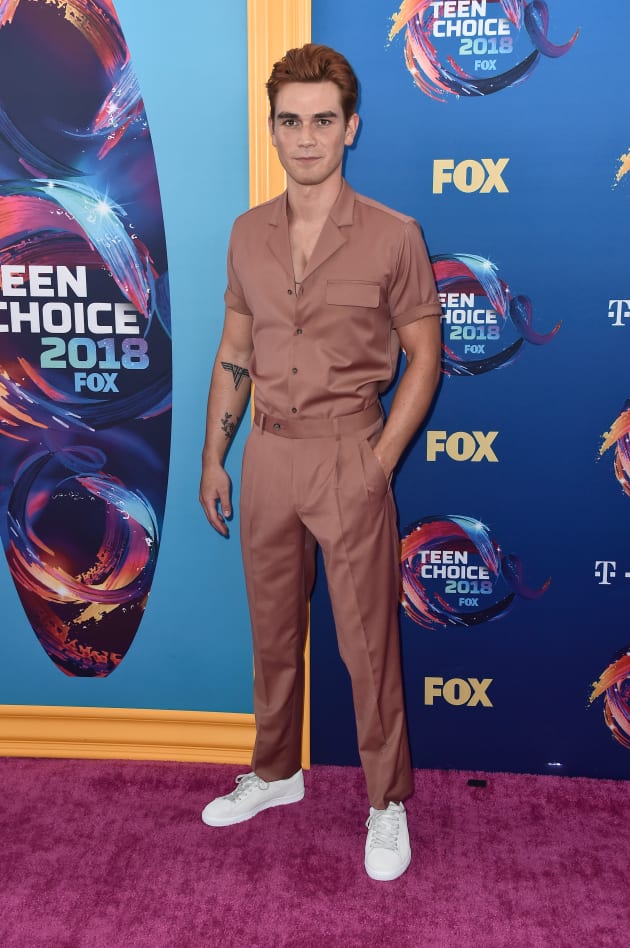 KJ Apa Attends Teen Choice Awards - Riverdale