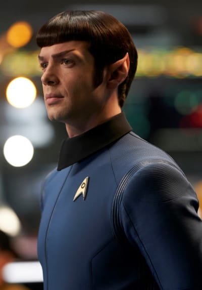 Spock Close-Up - Star Trek: Discovery Season 2 Episode 14