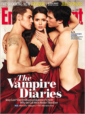 Vampire Diaries EW Cover
