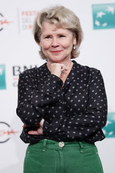 Imelda Staunton Attends Downton Abbey Premiere