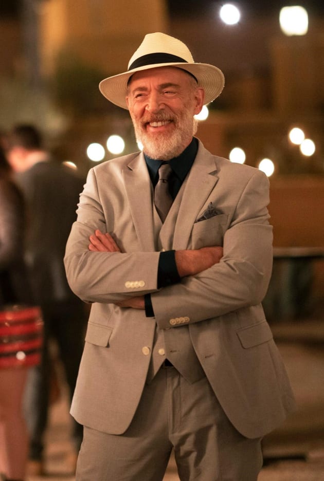Suit and sales hat