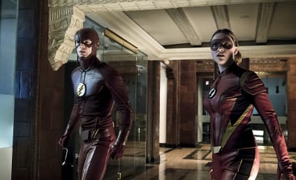 The Flash Photos: Jesse Quick Suits Up In An Old Look