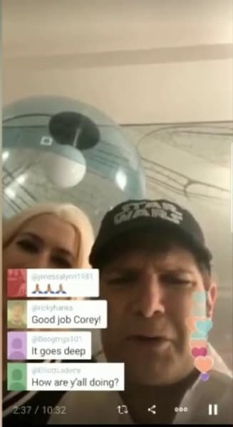 corey feldman screengrab stream