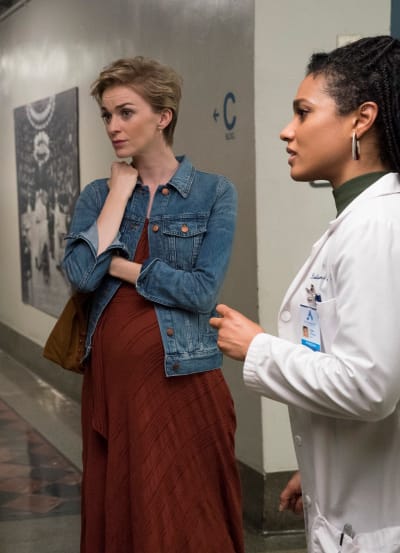 Helen and Georgia - Tall - New Amsterdam Season 1 Episode 7