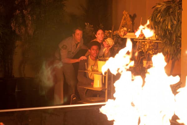 Carter & Jo Battle Flames