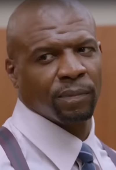 Terry Crews Gives a Serious Stare - Brooklyn Nine-Nine
