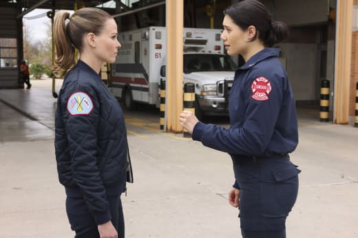 Violet Talks to Novak - Chicago Fire Season 12 Episode 12