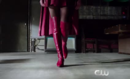 Supergirl Swaps Boots with Wonder Woman - Promo Magic is Made!