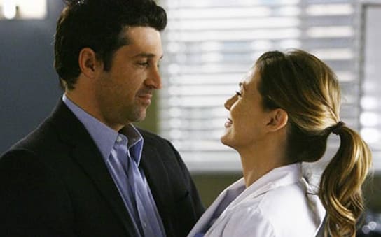 Derek and Meredith post-it 'wedding' -- Greys Anatomy, "Now or Never"
