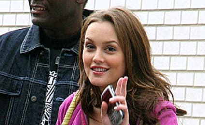 Leighton Meester Reports For Duty