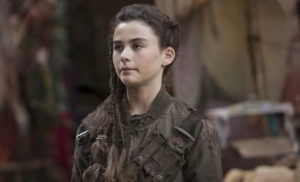 The 100: Lola Flanery on Madi's Backstory, Meeting Heroes from Clarke's Stories & More!