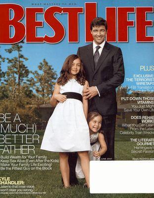 Kyle Chandler, Daughters in Best Life Magazine - TV Fanatic