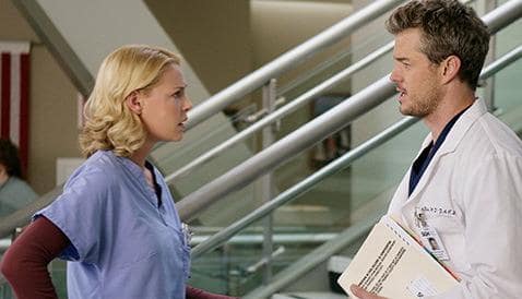 Mark Sloan and Izzie Steves