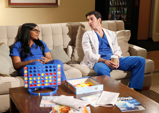 Mindy Kaling and Chris Messina