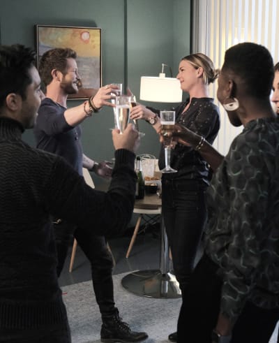 Celebrate the Good Times - Tall - The Resident Season 4 Episode 4