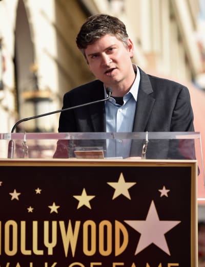 Mike Schur Attends Hall of Fame Ceremony