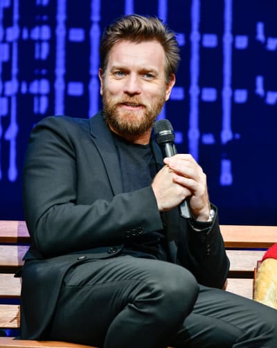 Ewan McGregor Attends Movie Premiere