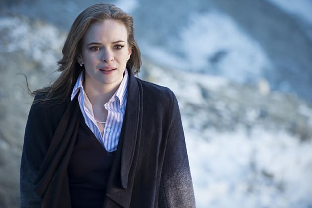 Caitlin in the Snow - The Flash Season 1 Episode 13 - TV Fanatic