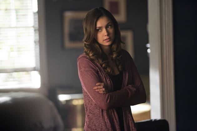 Upset Elena - The Vampire Diaries Season 6 Episode 10