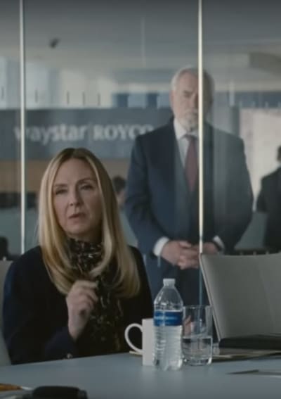 Hope Davis on Succession