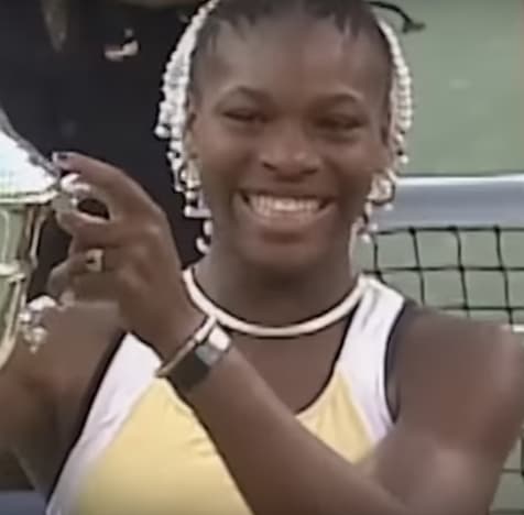 Serena Williams during first US open