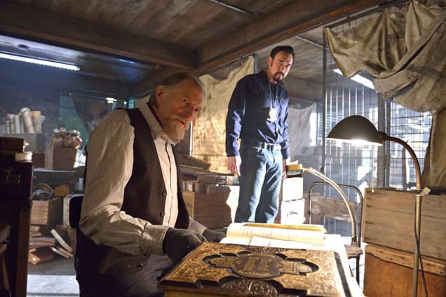 Setrakian Pours Over His Notes - The Strain Season 2 Episode 2