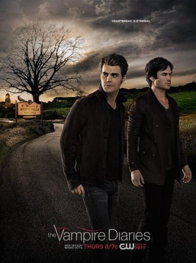 The Vampire Diaries Season 4 Poster  Vampire diaries seasons, Vampire  diaries, Vampire