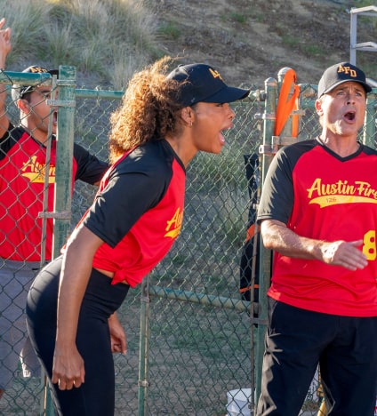 Yelling in Baseball -tall - 9-1-1: Lone Star Season 3 Episode 7