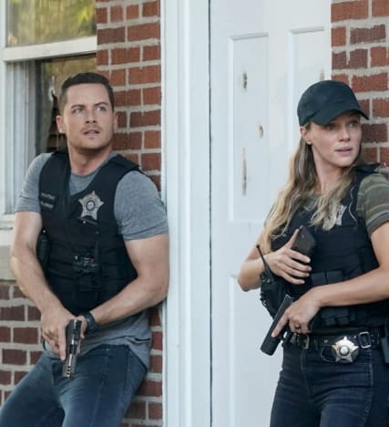 Risky Entrance -tall - Chicago PD Season 10 Episode 1