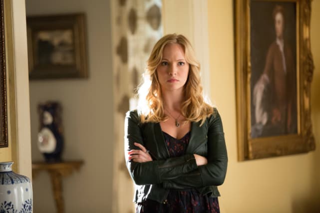 Angry Caroline Forbes