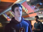 Barry Allen on The Flash Finale