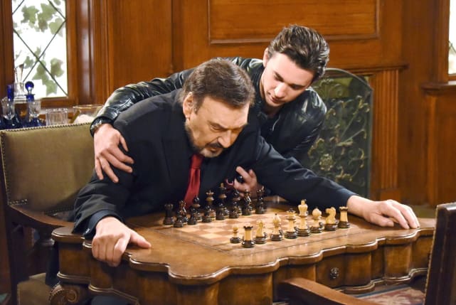 Stefano Has A Heart Attack - Days of Our Lives