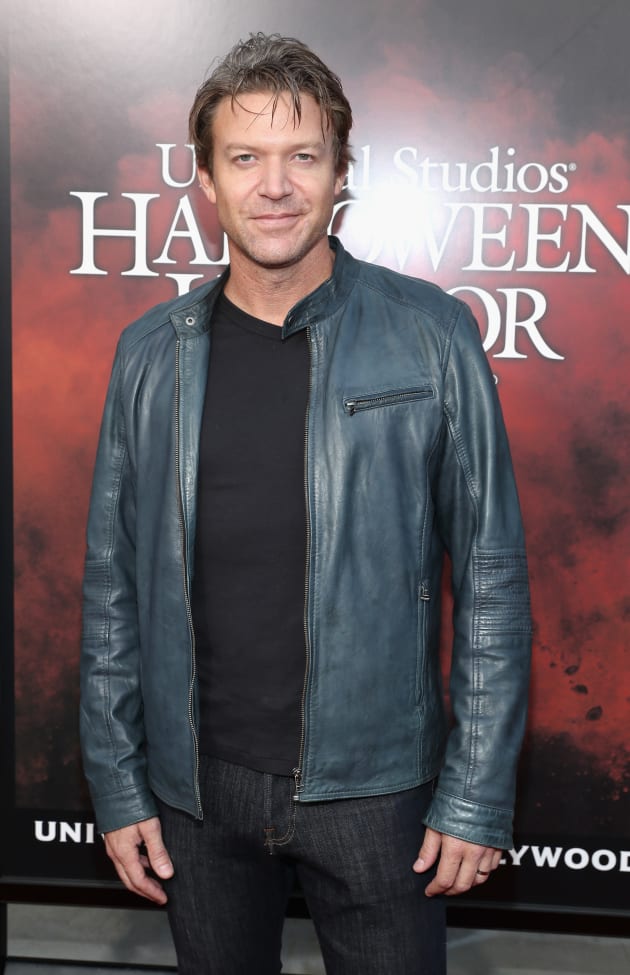 Matt Passmore Enjoying Halloween Horror Nights