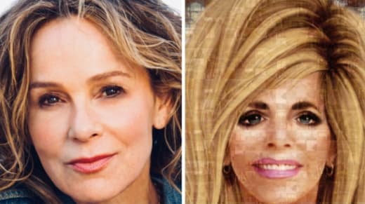 Jennifer Grey and Gwen Shamblin