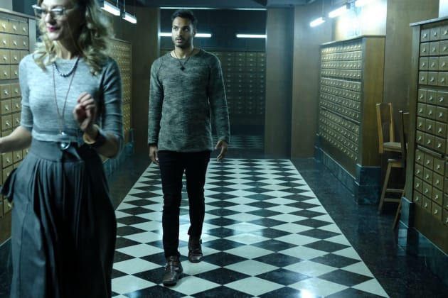 Penny and the librarian - The Magicians Season 2 Episode 8