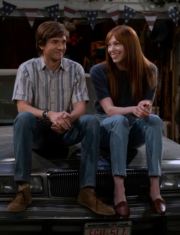 Topher Grace And Laura Prepon On That 90s Show Tv Fanatic