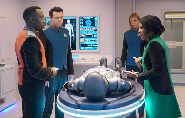 Senior Crew in Sick Bay - The Orville Season 2 Episode 8
