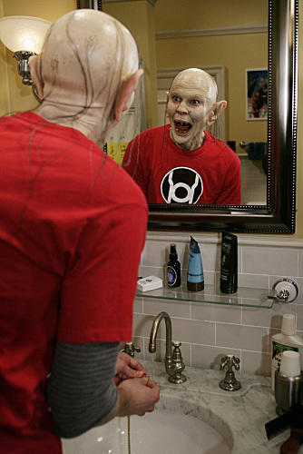 Sheldon as Gollum