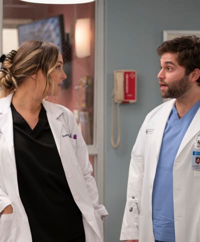 Jo and Levi - Tall - Grey's Anatomy Season 20 Episode 3