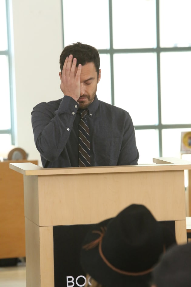 Nick Freaks Out - New Girl
