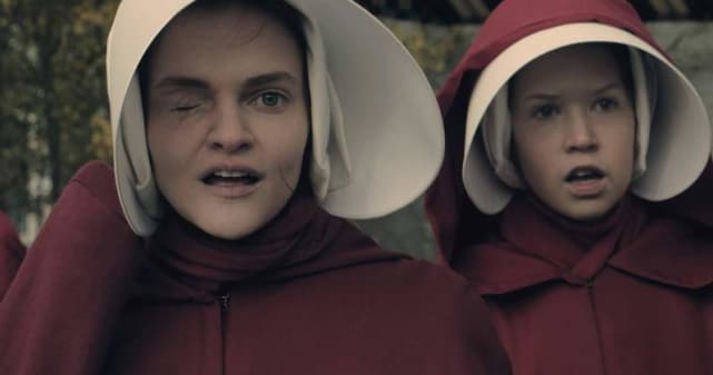 Janine on The Handmaid's Tale