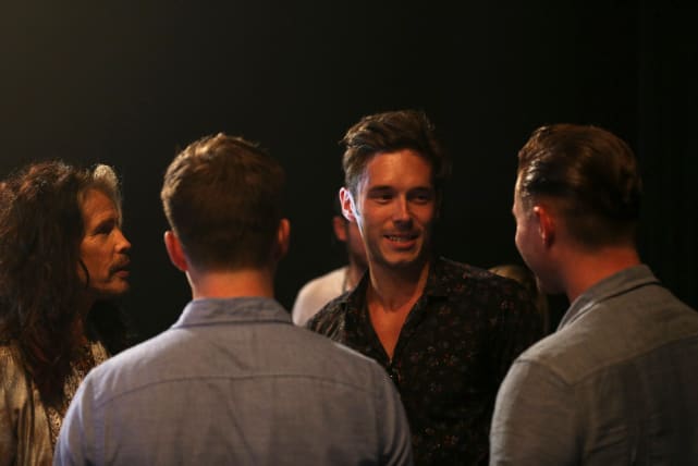 Gunnar Back Stage - Nashville Season 4 Episode 1