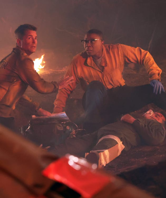 Chopper Wreck - tall - 9-1-1: Lone Star Season 2 Episode 3
