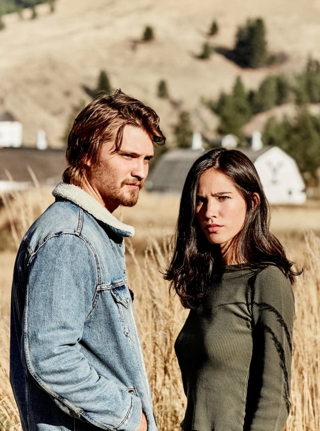 Kacey And Monica In A Field Yellowstone Tv Fanatic