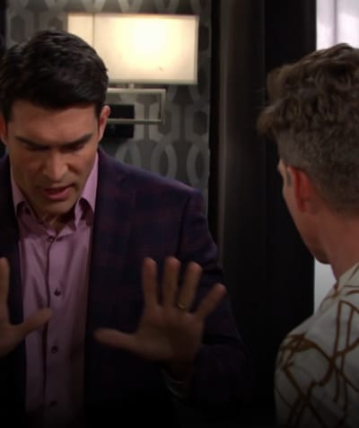Leo Confronts Dimitri - Days of Our Lives