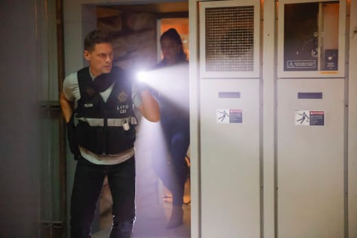 Josh and Allie Come Into a Room - CSI: Vegas Season 3 Episode 10