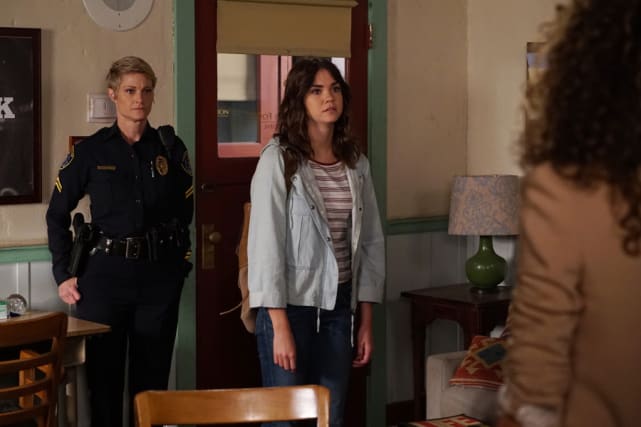 An inappropriate reacton the fosters