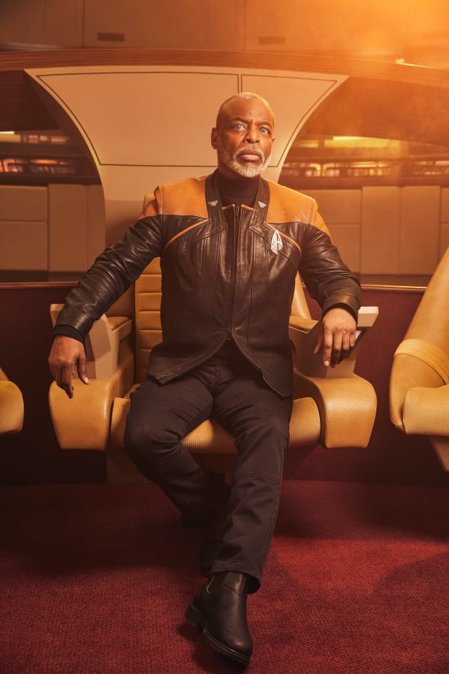 Commodore Geordi Star Trek Picard Tv Fanatic