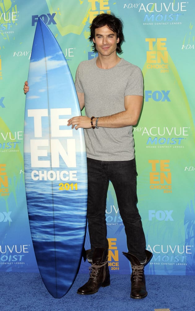 Ian Somerhalder Wins!